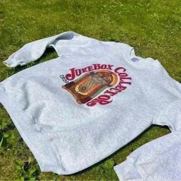 Vintage Hanes Activewear Jukebox Collector 1992 Crewneck Sweatshirt XXL - Picture 2 of 7